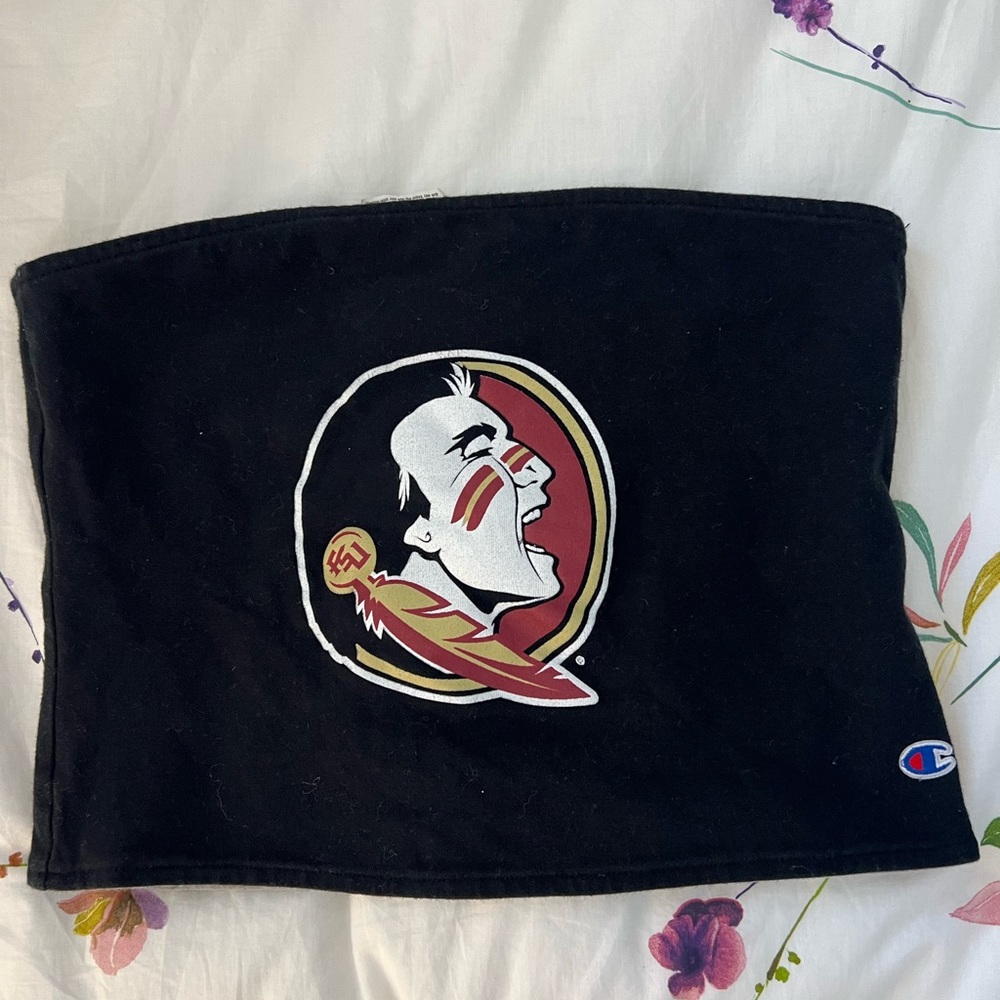 Champion FSU Reversible Cropped Tube Top